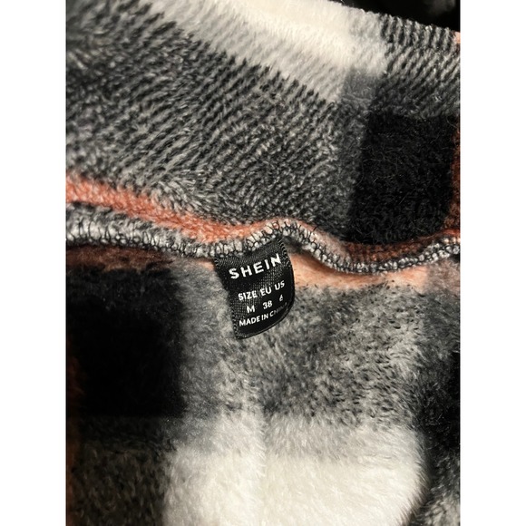 SHEIN plaid flannel jacket – size M - Picture 5 of 5